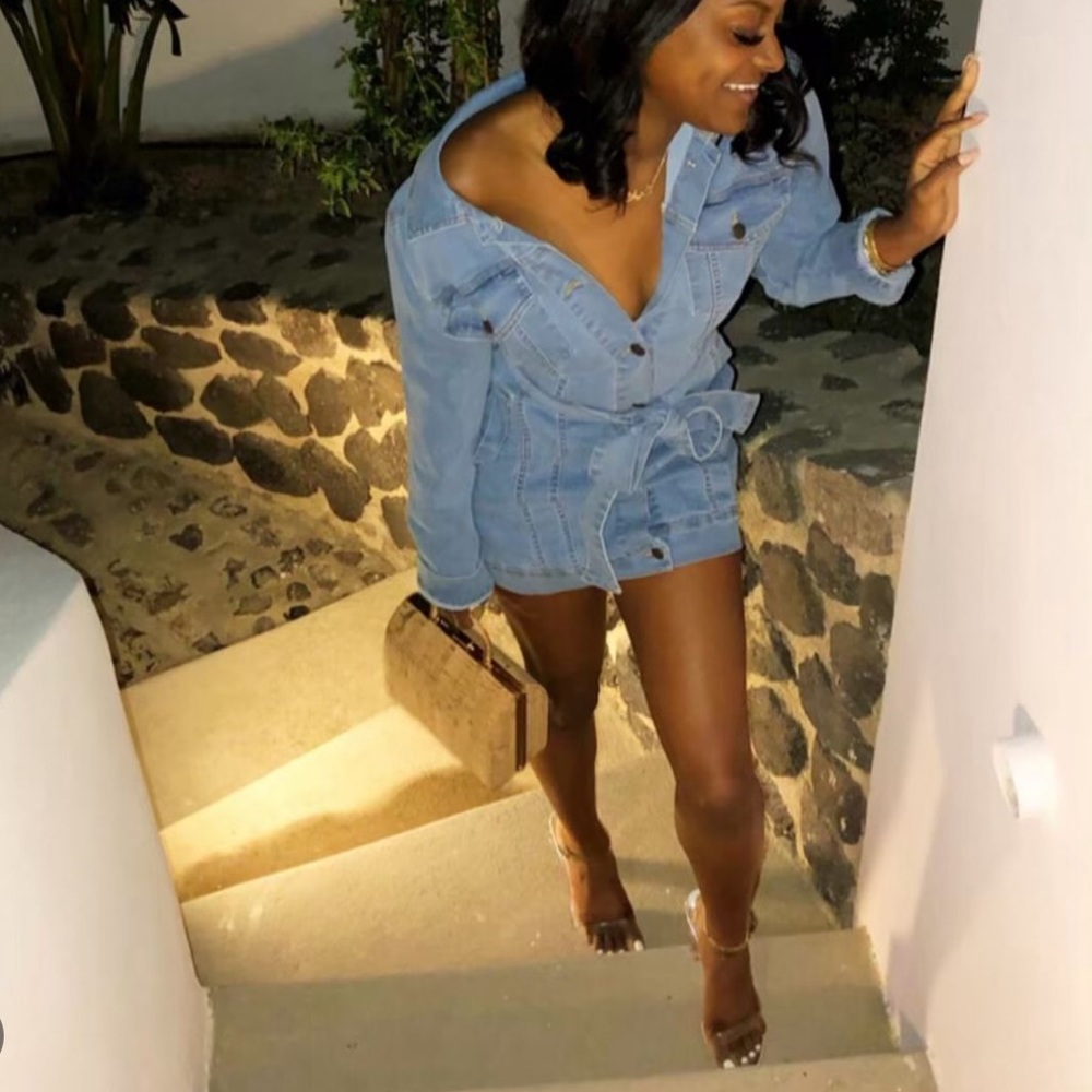 OhPolly Denim Dress